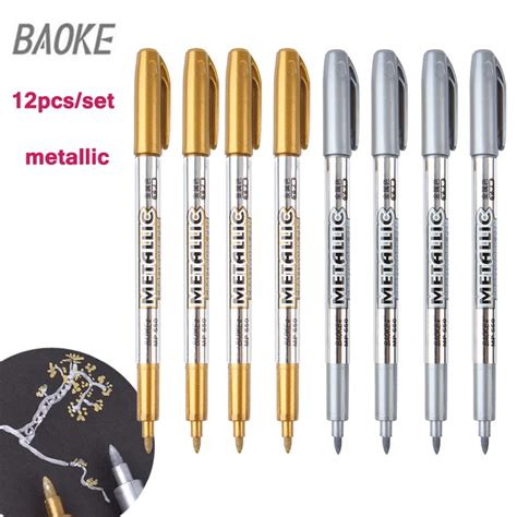 metallic gold fabric marker|fabric paint pens permanent.